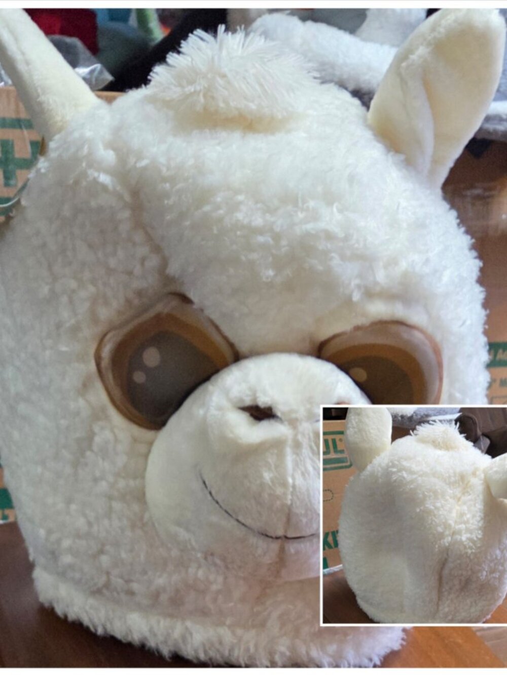 Llama ANIMAL Maskinals